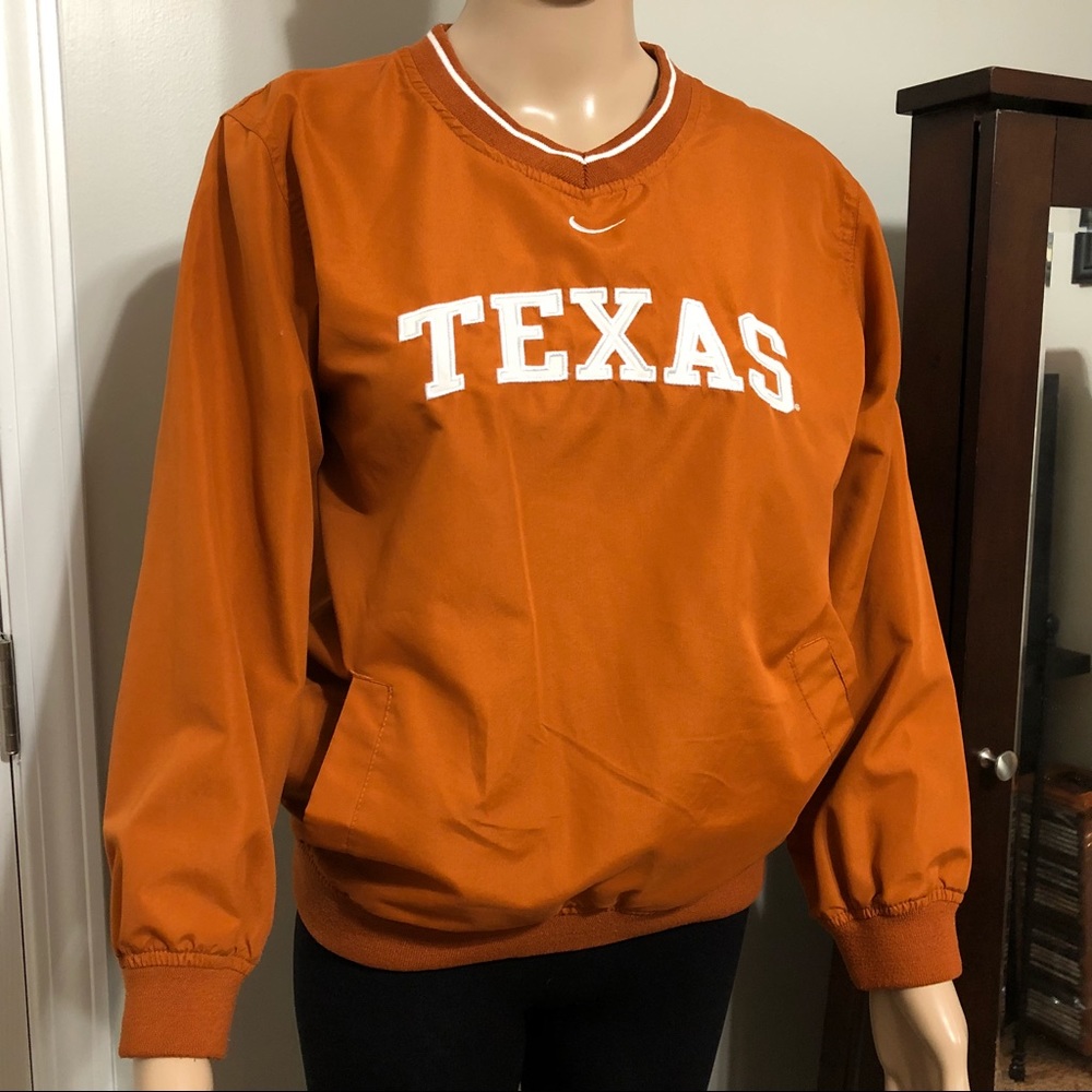 Texas Longhorns Pullover v-neck windbreaker